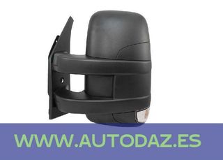 Retrovisor izquierdo manual, convexo, con intermitente (Bra