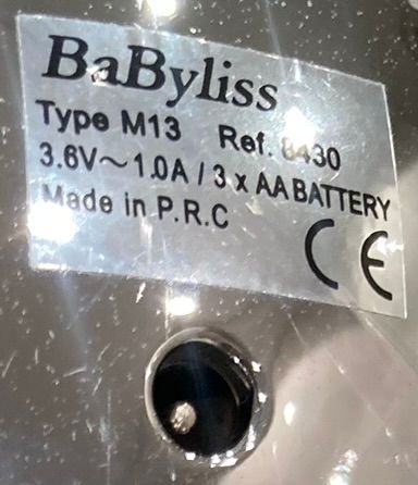 Espejo de aumento con luz Babyliss