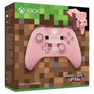 Mando Inalámbrico XBOX Minecraft Pig