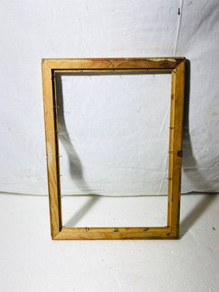 Cornice vintage in legno