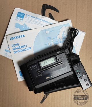 AIWA HS-JX505 (Walkman Grabadora y Radion FM/AM) de Segunda mano