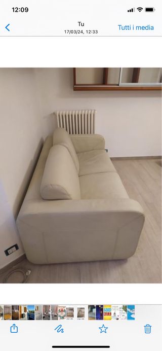 Divano letto in pelle poltrone e sofa’