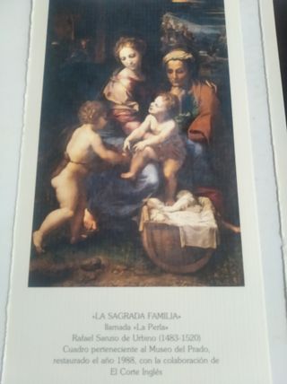 ESTAMPAS RELIGIOSAS , GRANDES ARTISTAS (Arte Relig