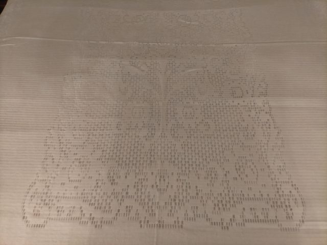 Colcha calada de verano para cama d 1'35