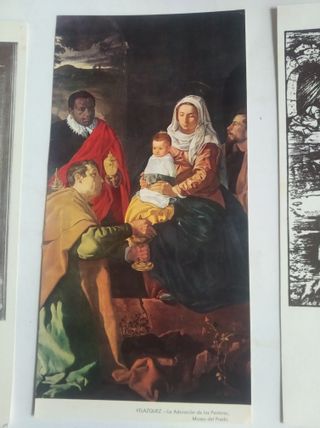ESTAMPAS RELIGIOSAS , GRANDES ARTISTAS (Pinturas)