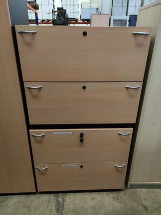 Cajonera archivador madera 2C. Ref CA13