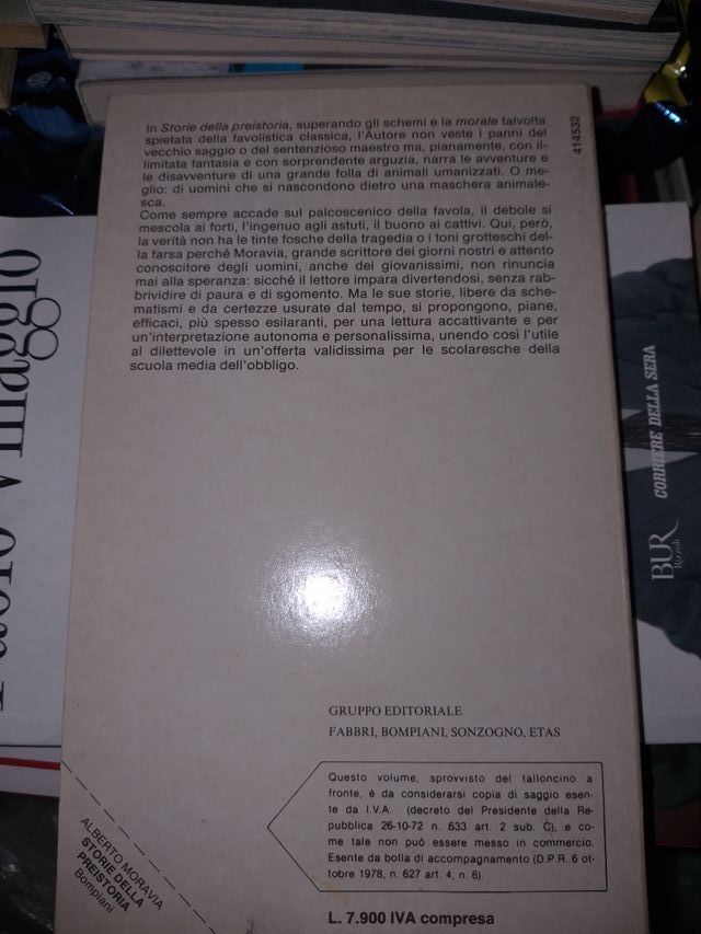 Alberto Moravia - Storie Della Preistoria