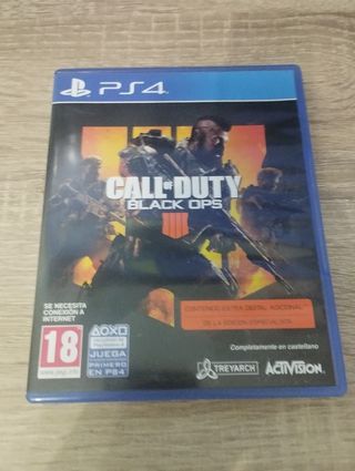 Juego calle of duty black ops 4