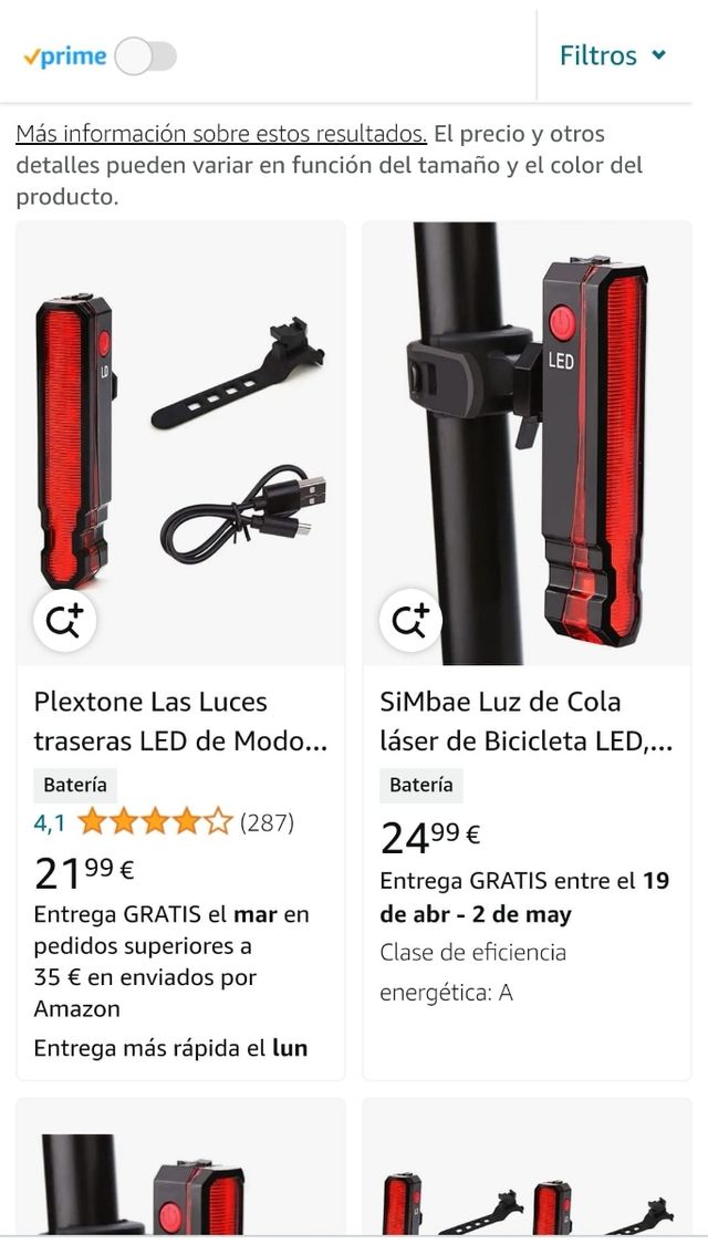 🔦🚲Luz laser trasera para bicicleta
