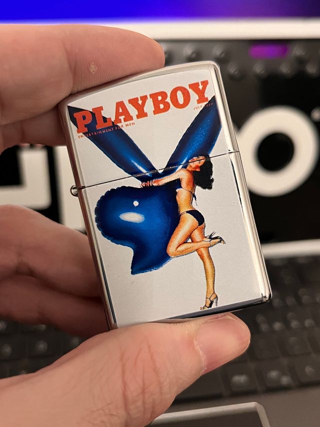 Accendino Zippo Playboy playmate cover july 1977