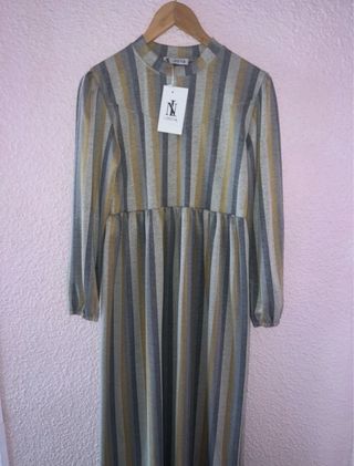 VESTIDO LARGO NUEVO CON ETIQUETA