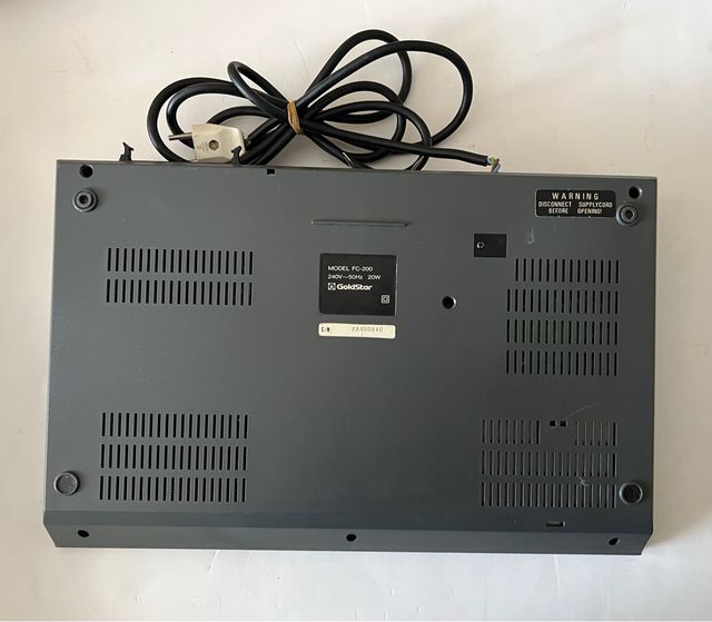 Ordenador Msx Fc 200 Goldstar