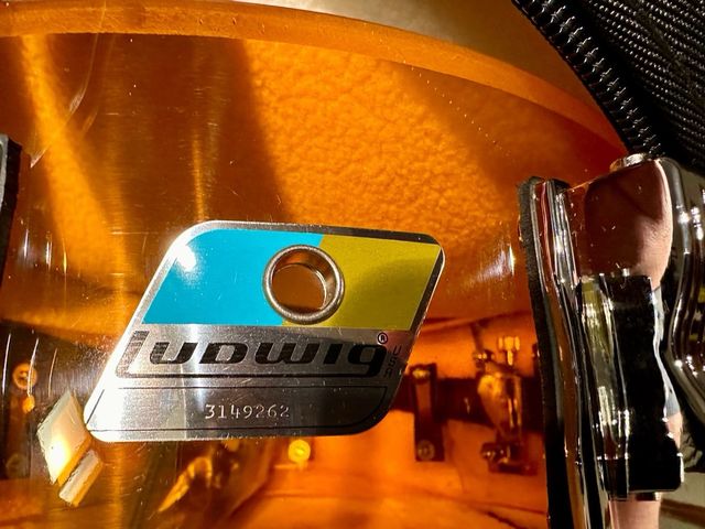 Batería Ludwig Vistalite Amber