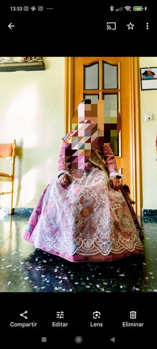 Traje fallera 