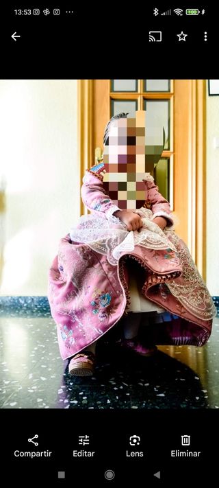 Traje fallera 
