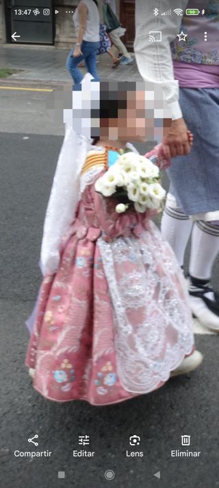 Traje fallera 