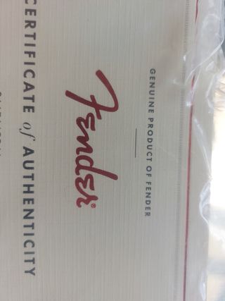 Fender american performer telecaster