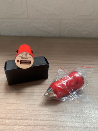 Cargador mechero coche