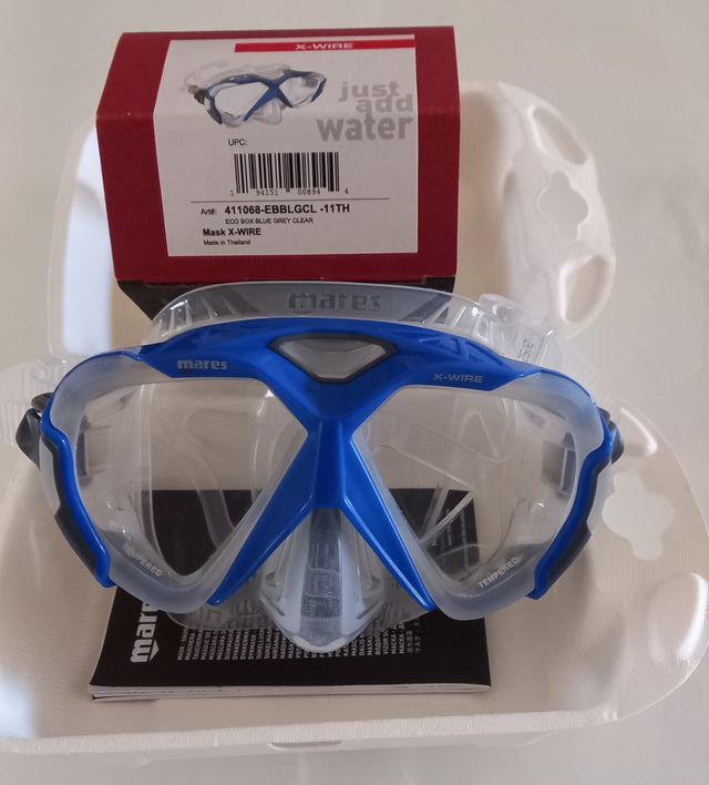 MÁSCARA BUCEO MARES - NUEVA SIN USO