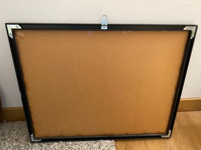 Cuadro con marco y cristal Banksy SuperMario Bross