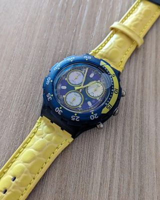 Swatch AquaChrono SBN 105 Fluowave