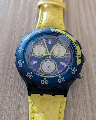 Swatch AquaChrono SBN 105 Fluowave