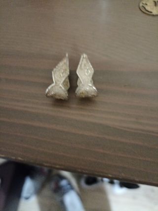 Pendientes de plata antiguos