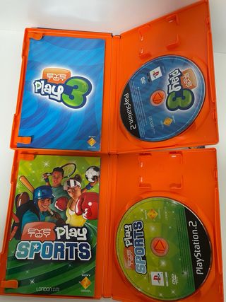 play y kinetic pack ps2 con camara