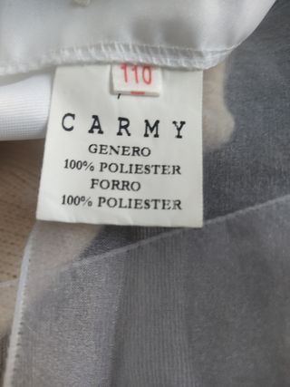 Vestido Lorzas de comunión  con regalo de los zapa