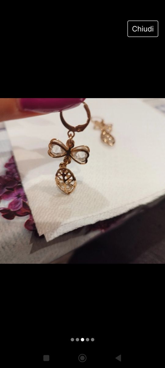 Orecchini bellissimi per donna