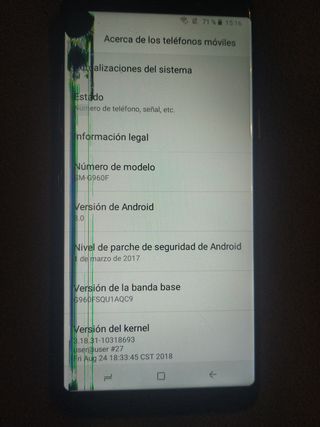 Samsung Galaxy S9 8gb RAM 256 ROM