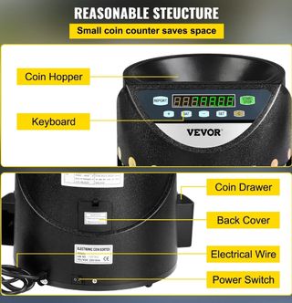 Conta monete spera monete Verifica