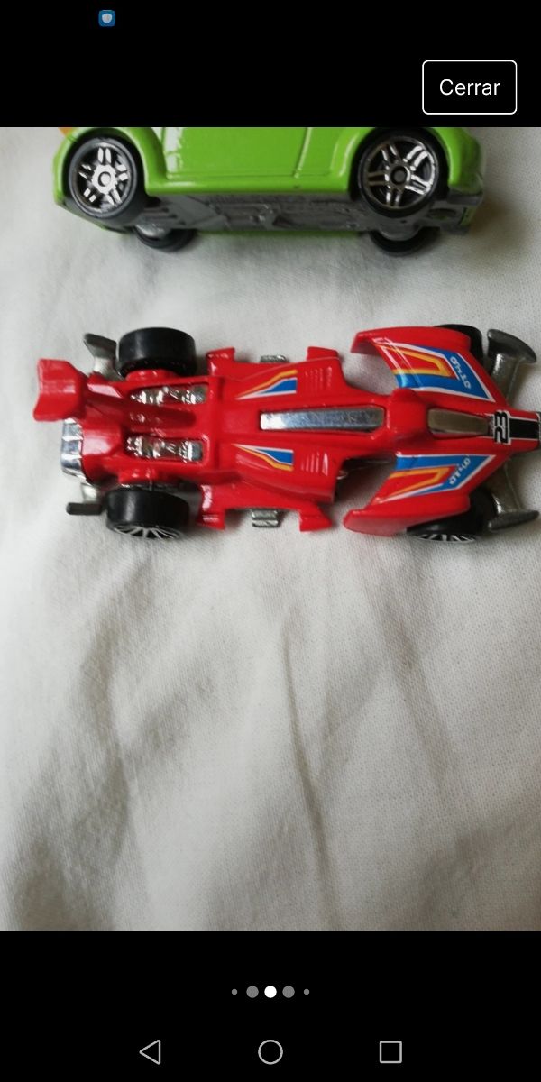 Lote coches metal "Mattel"