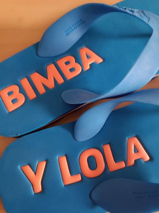 Chanclas bimba y lola 