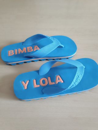 Chanclas bimba y lola 