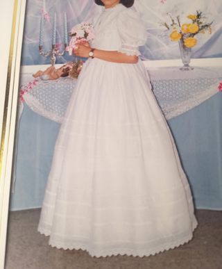 Vestido comunión niña de 10 años