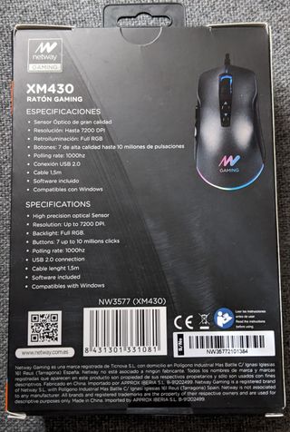 RATON GAMING XM430