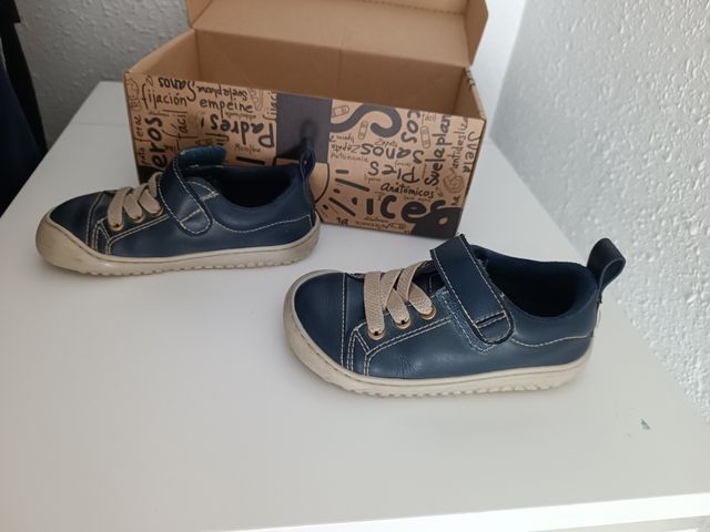 Zapatos Feroz Paterna Rocker 24 azul