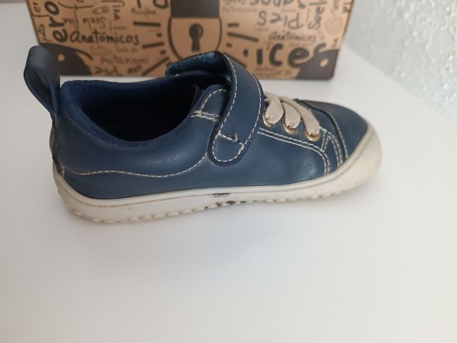 Zapatos Feroz Paterna Rocker 24 azul
