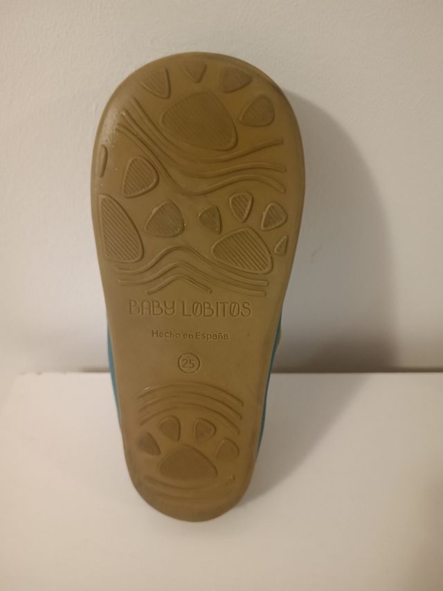 Calzado Baby lobitos 25 multicolor