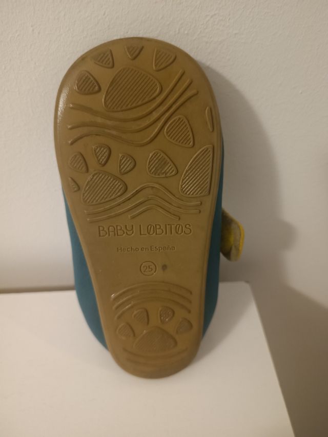 Calzado Baby lobitos 25 multicolor