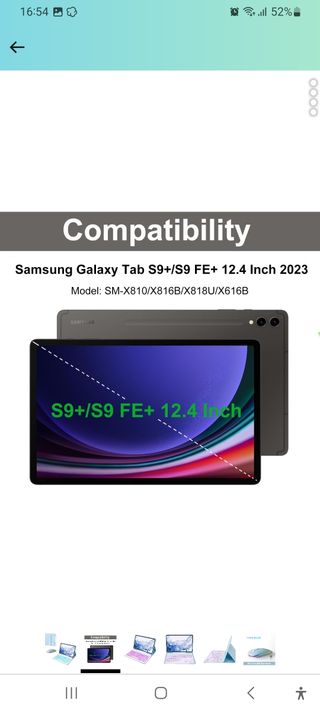 Funda Galaxy S9 sin teclado