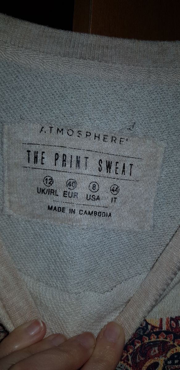 Sudadera beige Primark