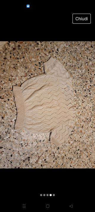 Golfino coppia fatto a mano vintage