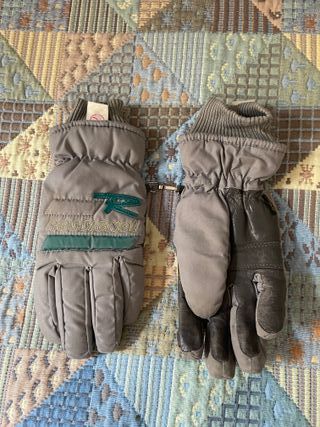 Guantes ski Rossignol gris-verde mujer