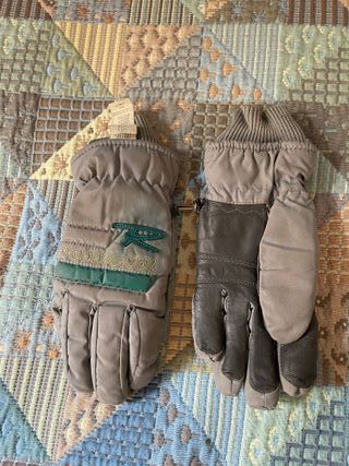 Guantes ski Rossignol gris-verde mujer
