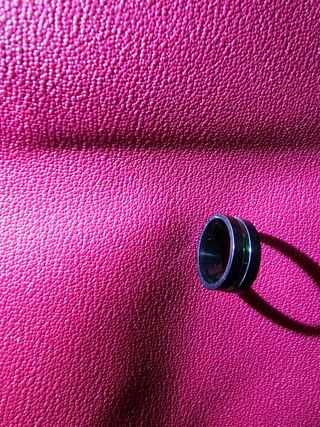 Anillo cromado nuevo