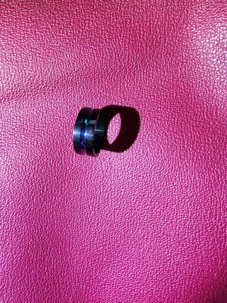 Anillo cromado nuevo