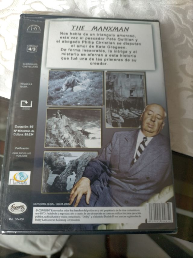 Película .Alfred Hitchock.The Manxman