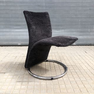 Sillas vintage Calla, Pompeo Fumagalli 70s Italia